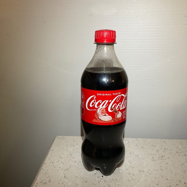 Coca Cola 20 Oz. Bottle.