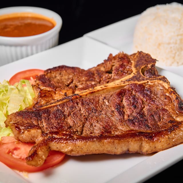 Bistec Con Hueso - T-Bone Steak.
