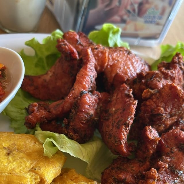 Carne De Res Frita - Fried Beef Meat.