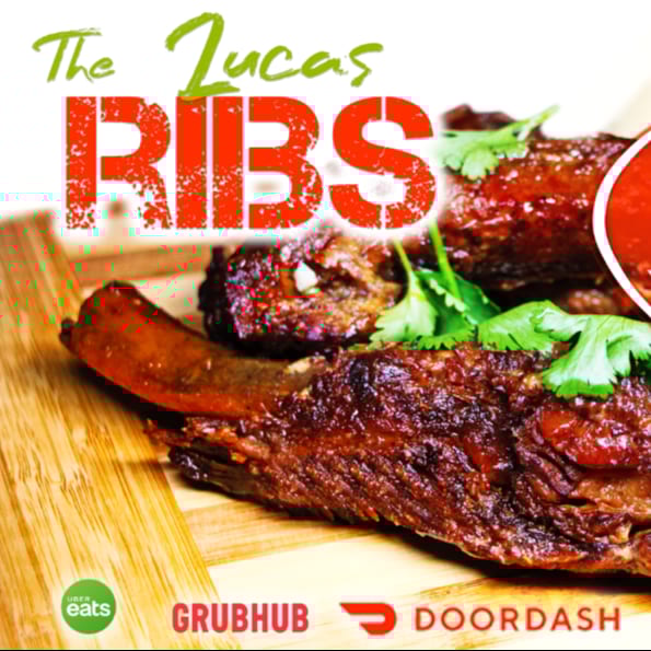 Costillitas de Cerdo Al Horno / Baked Pork Spare Ribs.