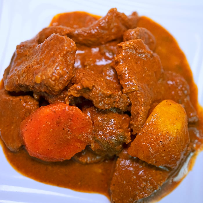 Carne de Res Guisada Papa Polo / Papa Polo’s Beef Stew.