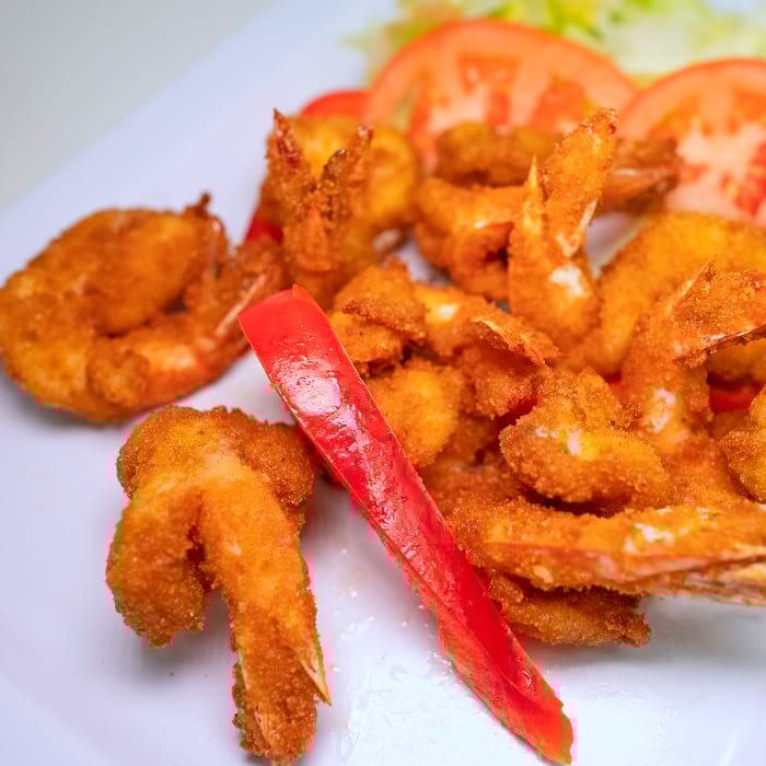 Camarones Empanizados / Breaded Shrimp.