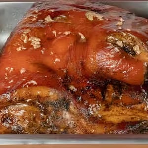 Pernil Dominicano / Roasted Pork.