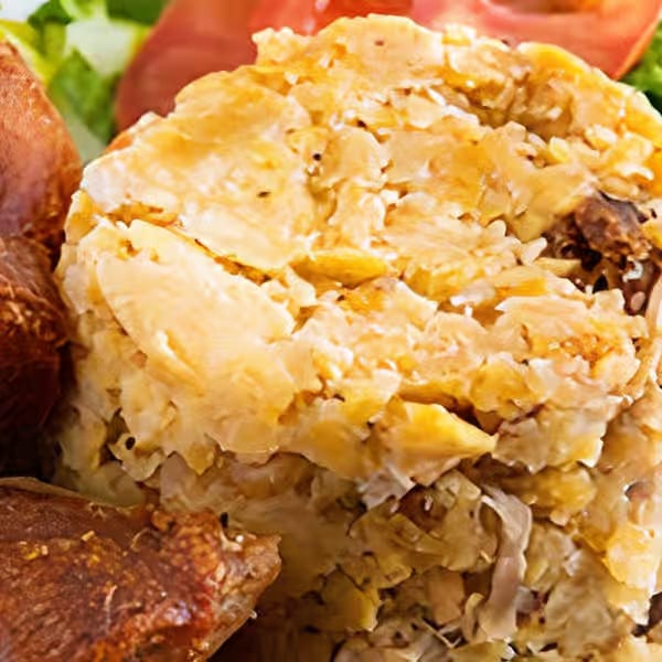 Mofongo de Cerdo (Chicharrón) / with Pork.