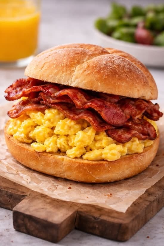 Tocineta Y Huevo - Bacon & Egg (Roll).